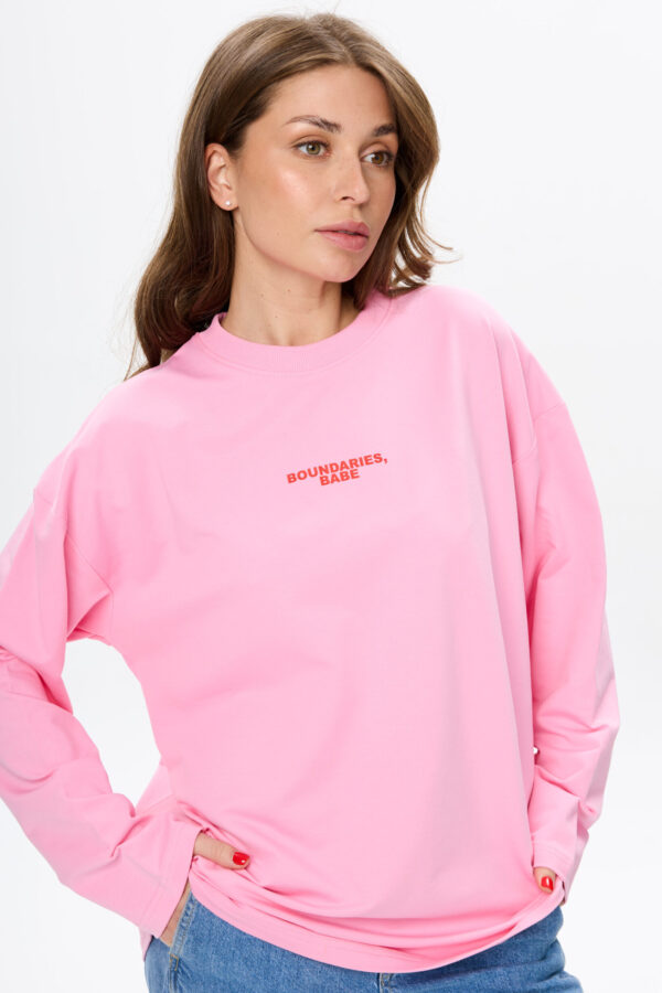 Longsleeve Boundaries Babe Pink