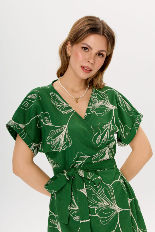 Sukienka Bari Linen Green
