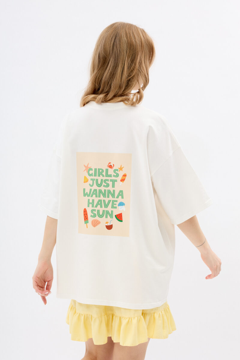 T-shirt Girls Just Wanna Have Sun