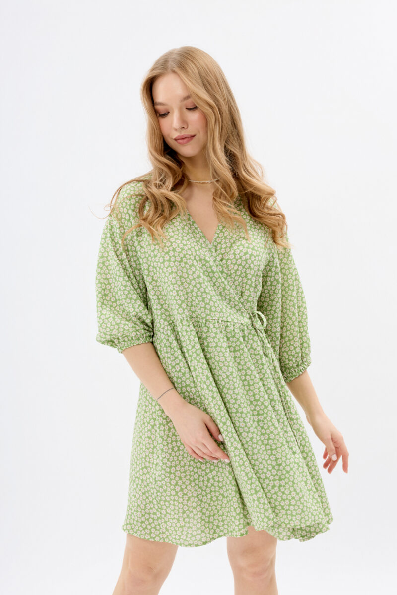 Sukienka Ivanna Green Daisy Mini