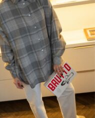 Wool Shirt Grey – 4