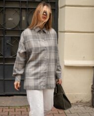Wool Shirt Grey – 6