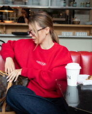 red sweatshirt 2