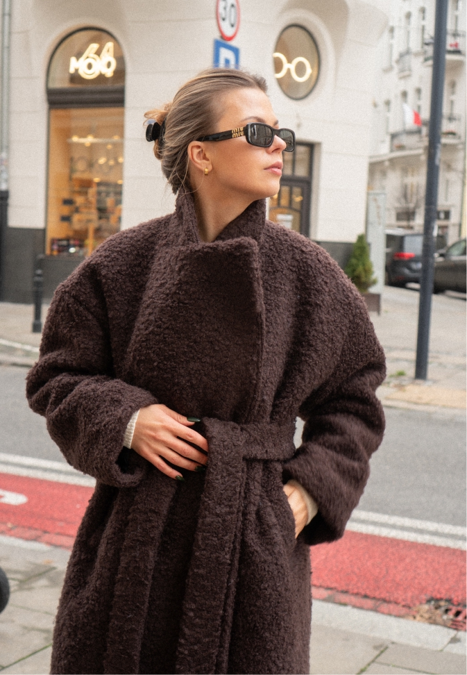 Coat 11. Textured Brown – 11