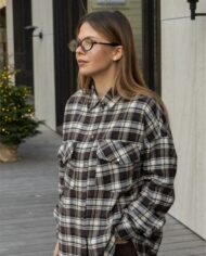 Shirt Flannel Cotton Brown – 3