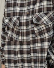 Shirt Flannel Cotton Brown – 8