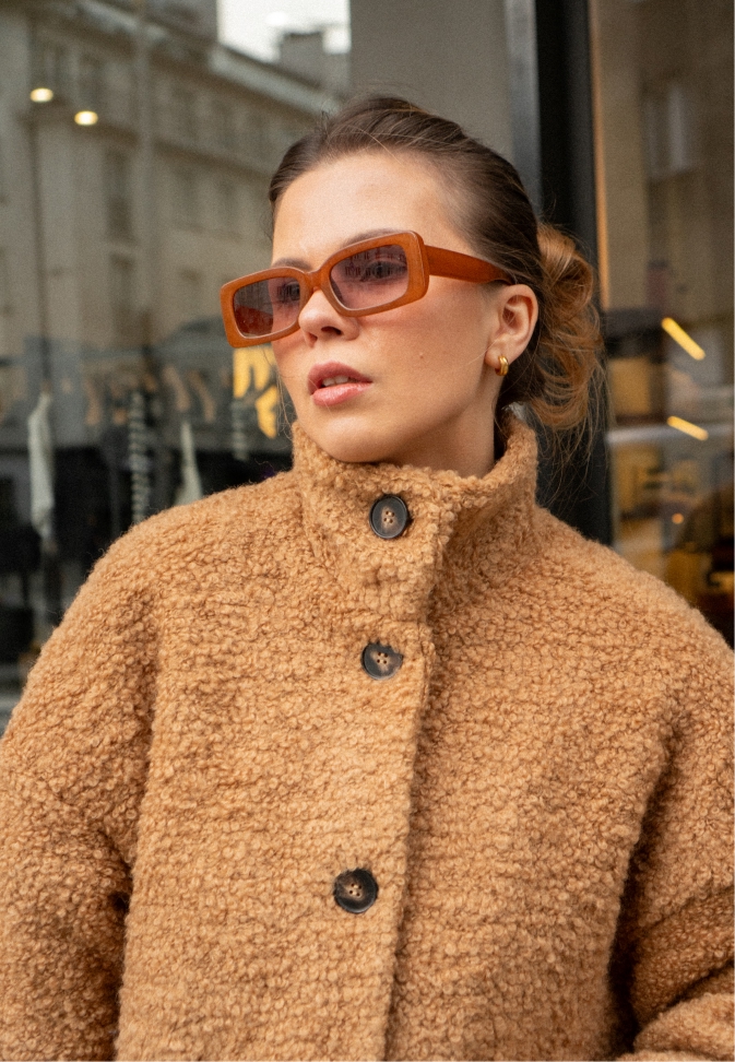 Wool Jacket Caramel – 3