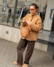 Wool Jacket Caramel – 4