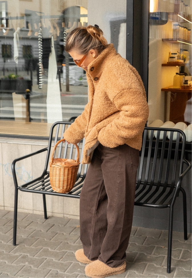 Wool Jacket Caramel – 5