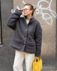 Wool Jacket Graphite – 2