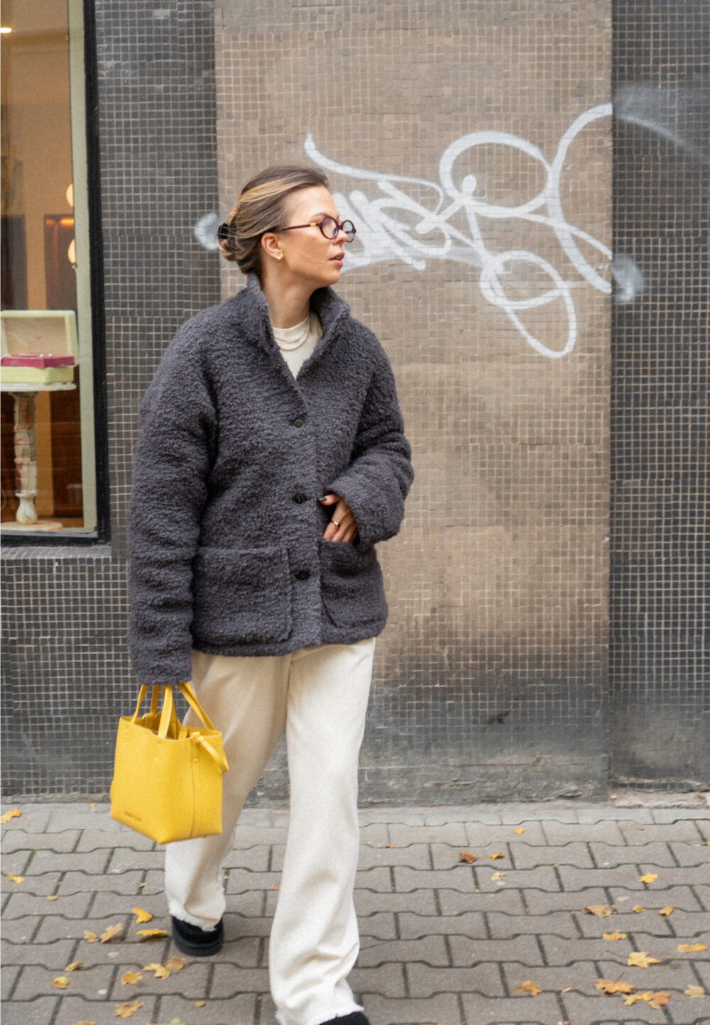 Wool Jacket Graphite – 4