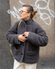 Wool Jacket Graphite – 6