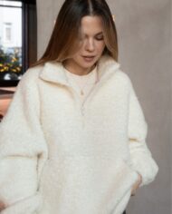 Wool Pullover White – 2