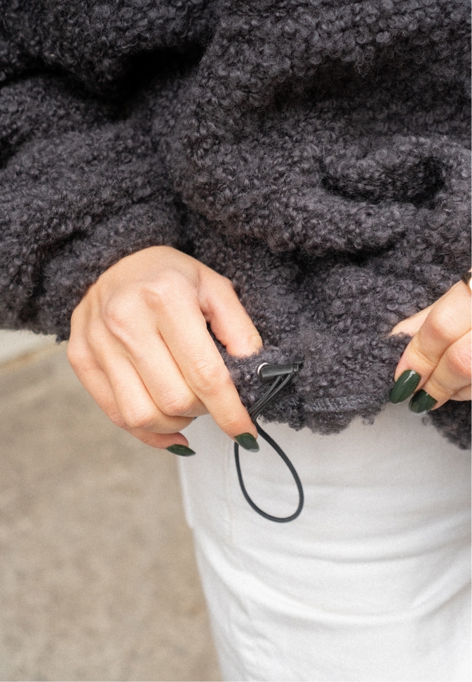 Wool Sweatshirt Graphite – 6