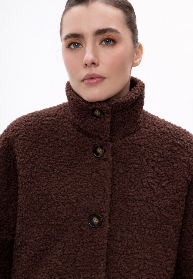 Wool Jacket Brown – 3