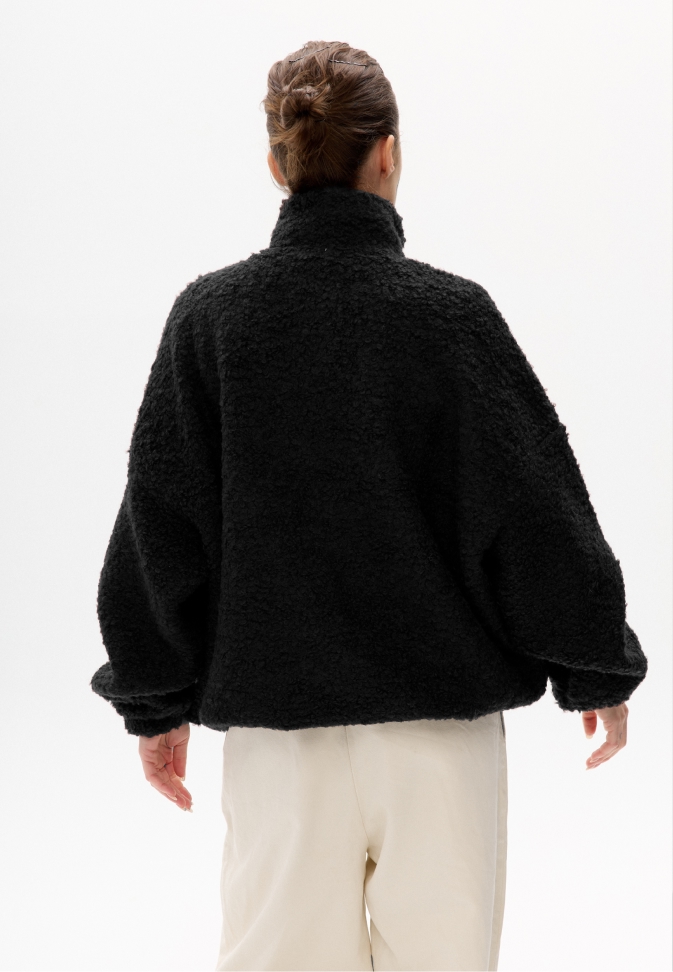 Wool Pullover black – 4