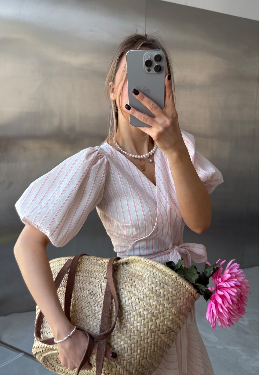 Sukienka Michele Pink Stripes