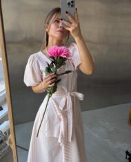 Sukienka Michele Pink Stripes-2