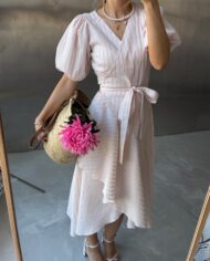 Sukienka Michele Pink Stripes-3