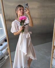 Sukienka Michele Pink Stripes-6