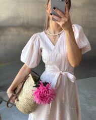 Sukienka Michele Pink Stripes-7