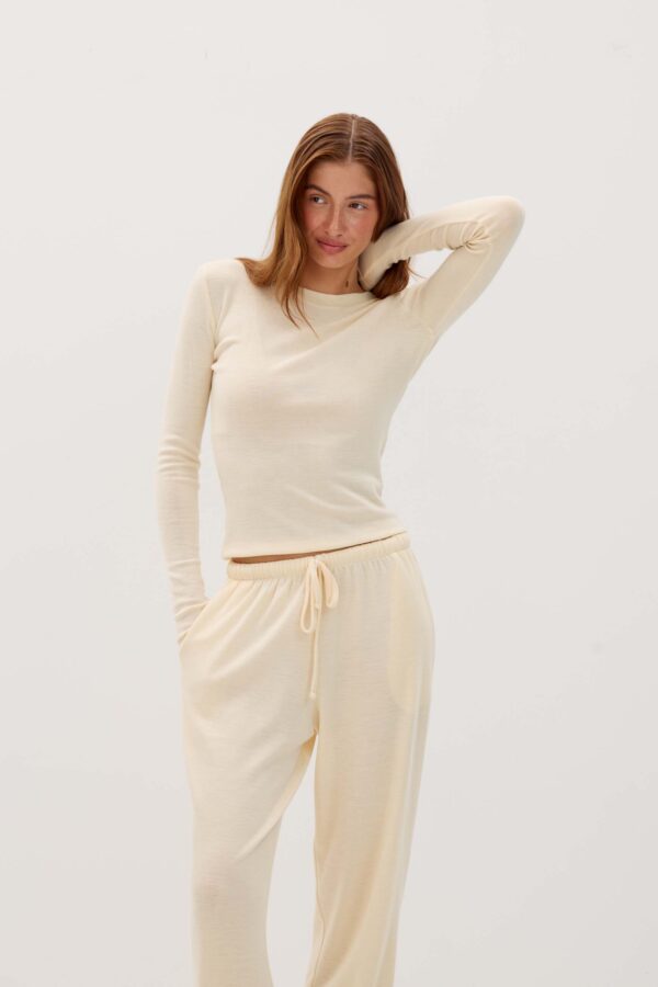 Merino Wool Ecru Set