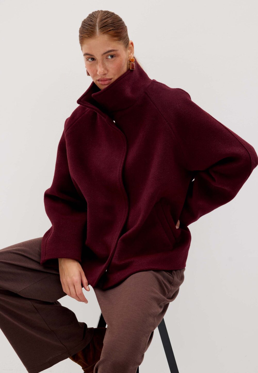 Jacket 04. Bordeaux